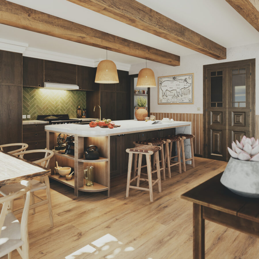 Rustic Kitchen