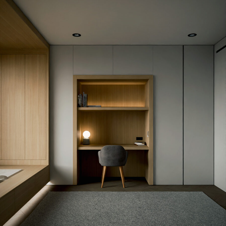 Habitación minimalista