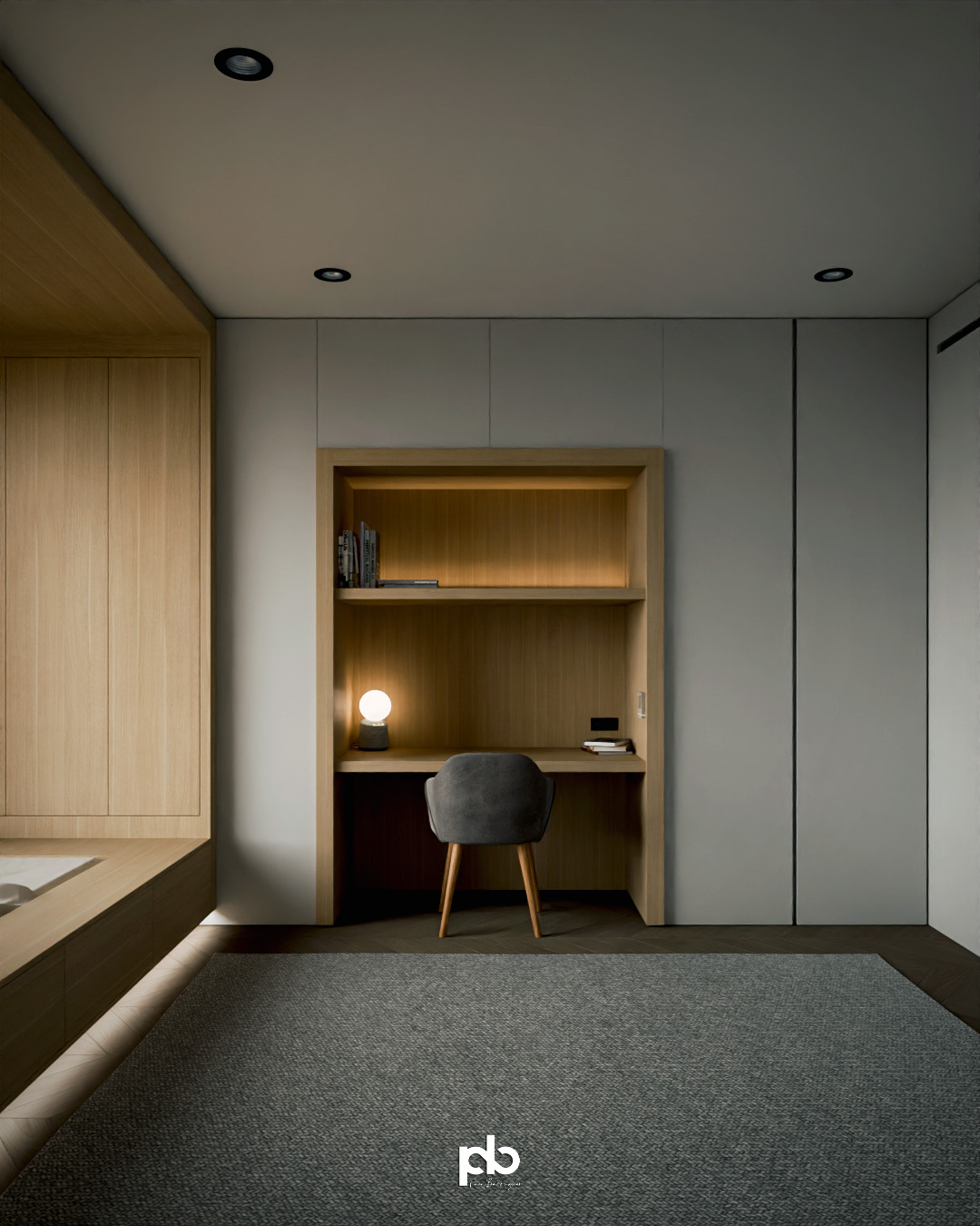 Minimalist room