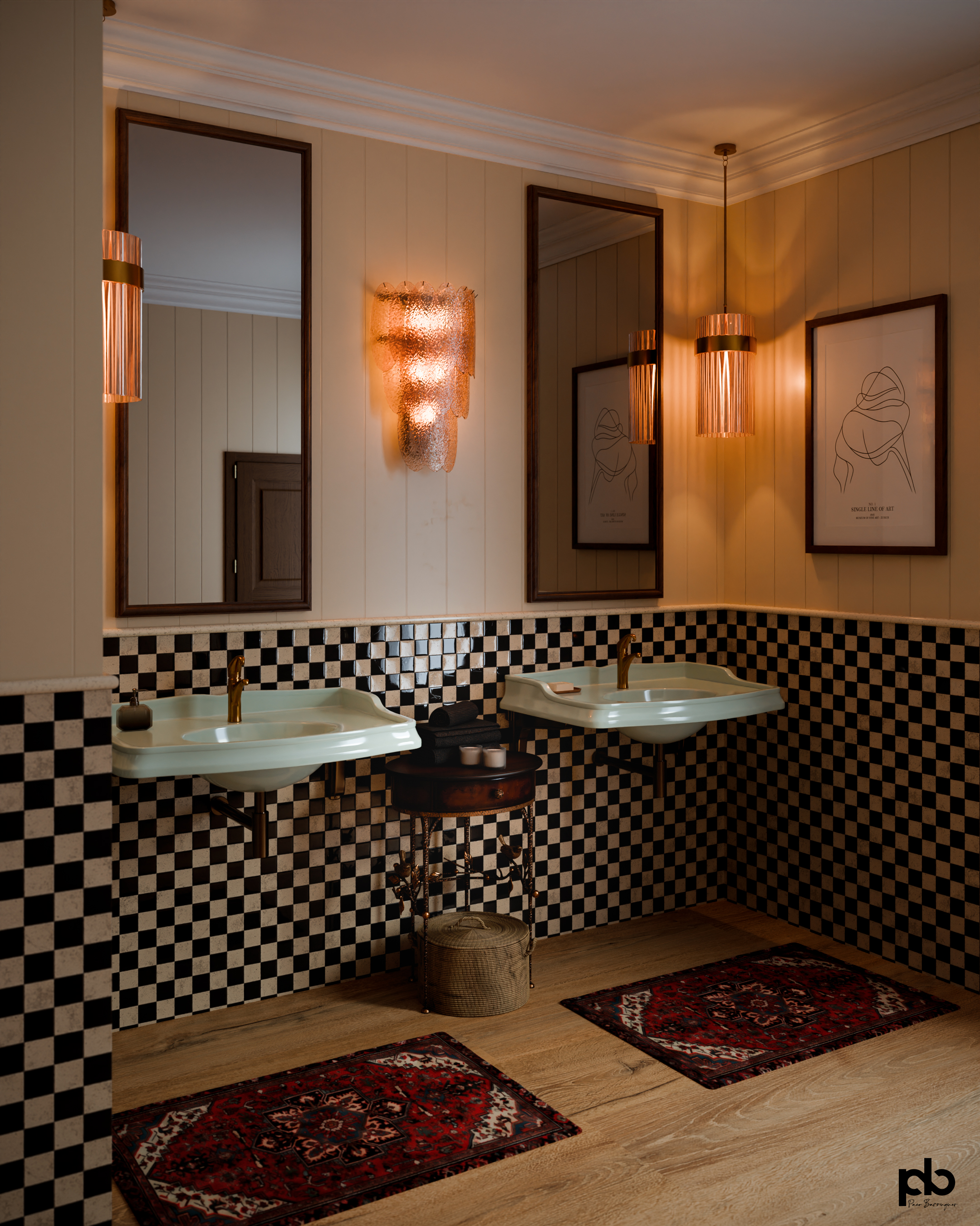 Vintage bathroom